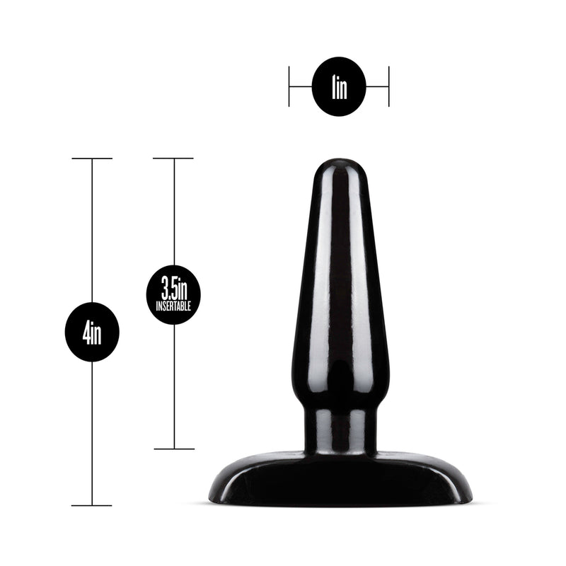 Blush Anal Adventures Basic Plug Kit - Black