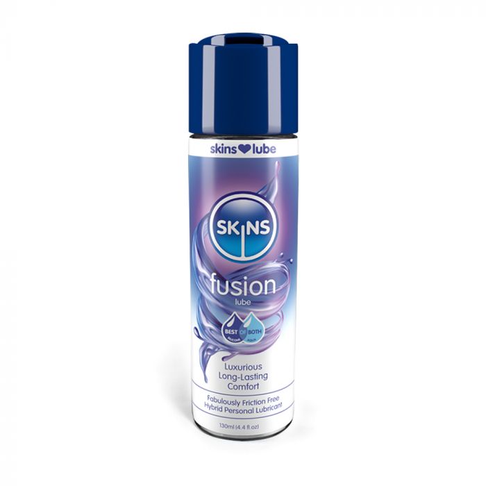 Skins Fusion Hybrid Silicone & Water Based Lubricant - 4.4 oz