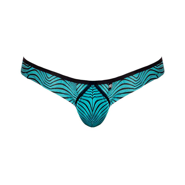 Male Power Tranquil Abyss Mini Bikini Seafoam/black Large