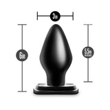 Blush Anal Adventures XXL Plug - Black