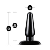Blush Anal Adventures Basic Plug Kit - Black